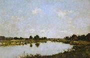 Deauville - O rio morto Eugene Boudin